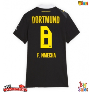 Borussia Dortmund Felix Nmecha #8 Replica Away Stadium Shirt for Women 2026-27 Short Sleeve